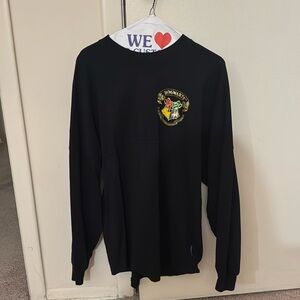 Official Harry Potter Hogwarts long sleeve spirit jersey color black size medium